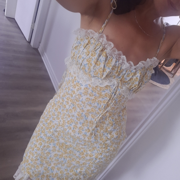 Floral Mini Dress Size S - Picture 5 of 10